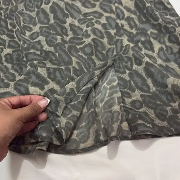 Victoria's Secret Vintage Y2k Medium Leopard Cheetah Print Slip Dress Sheer - Picture 4 of 8